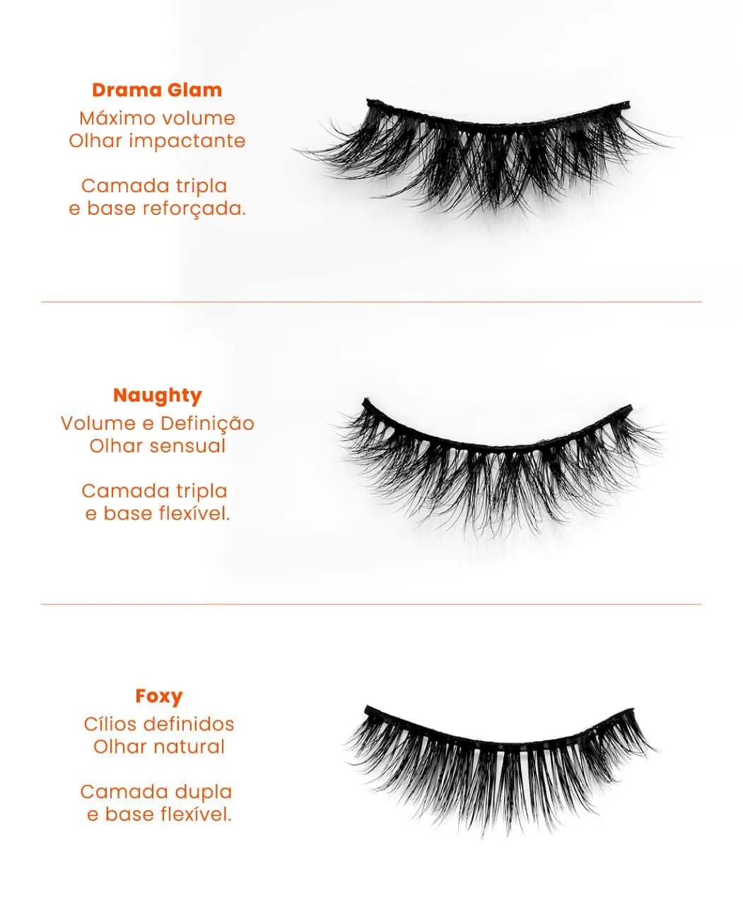 Cílios postiços - Lashes Naughty Mari Maria Makeup - Image 3