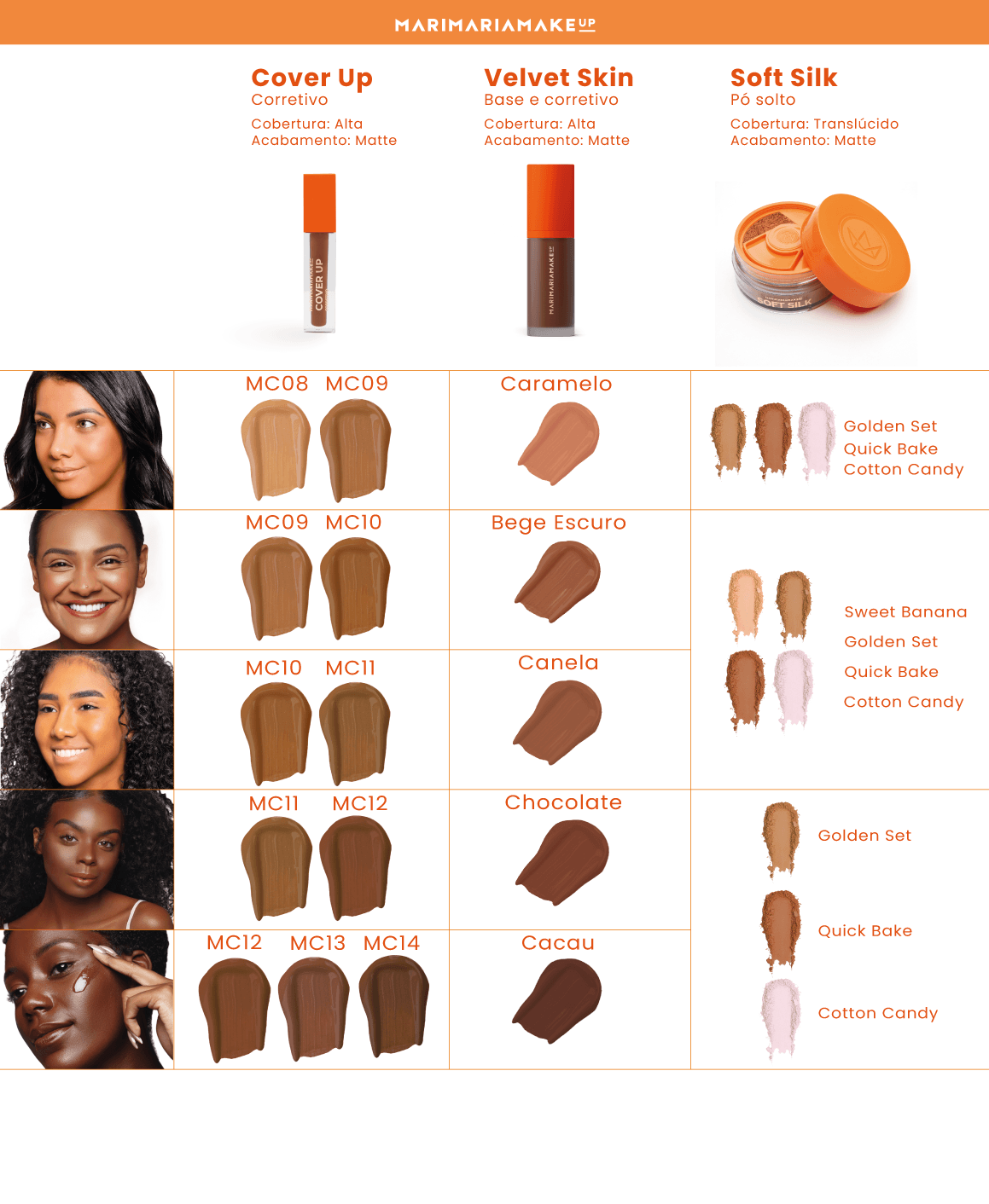 Pó solto Soft Silk - Golden Set | Mari Maria Makeup - Image 4